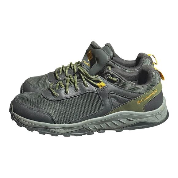 Columbia Omni Grip Hiking Shoes Men's Size 13 Gray Olive Trail Outdoor EcoLT - Picture 5 of 8